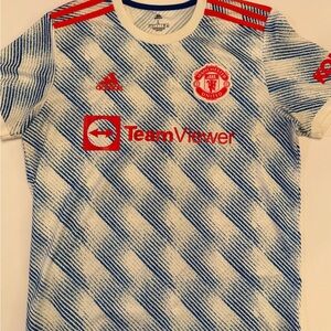 2021-2022 Adidas Manchester United (Away Jersey)  RONALDO - Jersey Men’s L